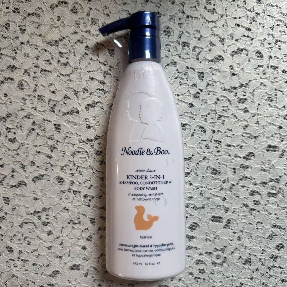 Noodle & Boo 2-in-1 Newborn Hair & Body Wash for Baby Hypoallergenic 16 oz